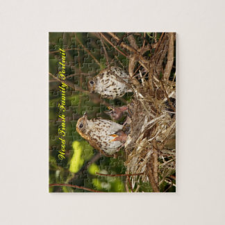 Puzzle Puzzle, Trush en bois, portrait de famille