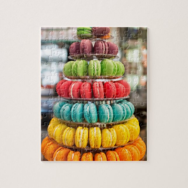 Puzzle Pyramide des macarons (Vertical)