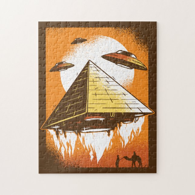 Puzzle Pyramide Ufo (Vertical)