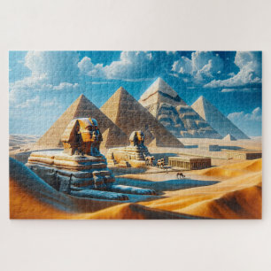 Puzzle Pyramides de la Grande Sphinx et de la Gizeh