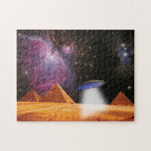 Puzzle Pyramides égyptiennes Gizeh rencontre espace et OV