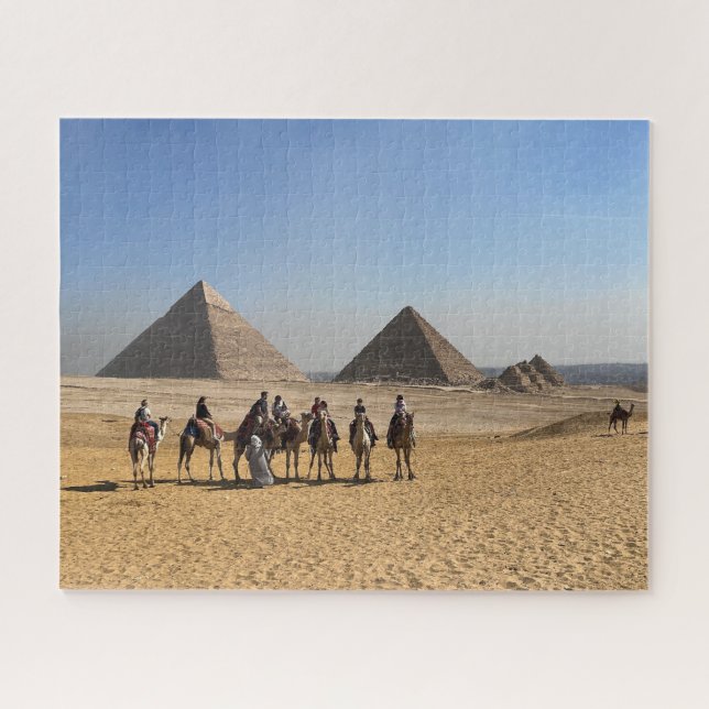 Puzzle Pyramides et chameaux Egypte (Horizontal)