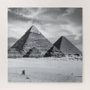 Puzzle Pyramides noires et blanches
