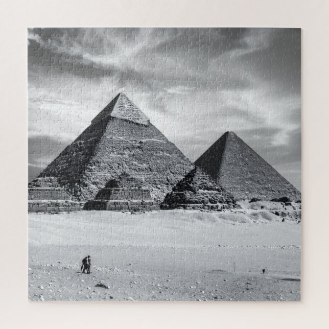 Puzzle Pyramides noires et blanches (Vertical)