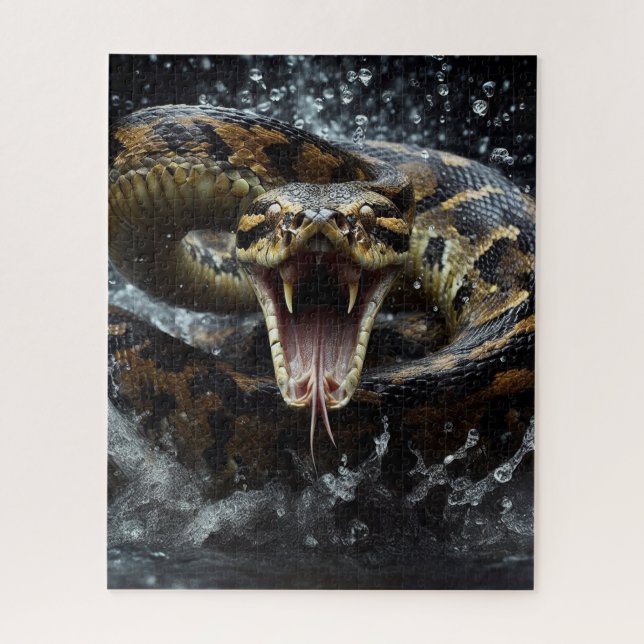 Puzzle Python frappant (Vertical)