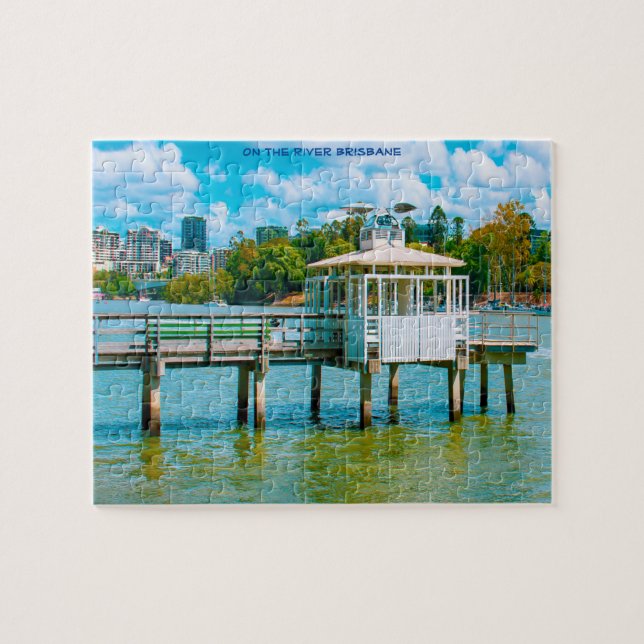 Puzzle Quai de la rivière Brisbane (Horizontal)