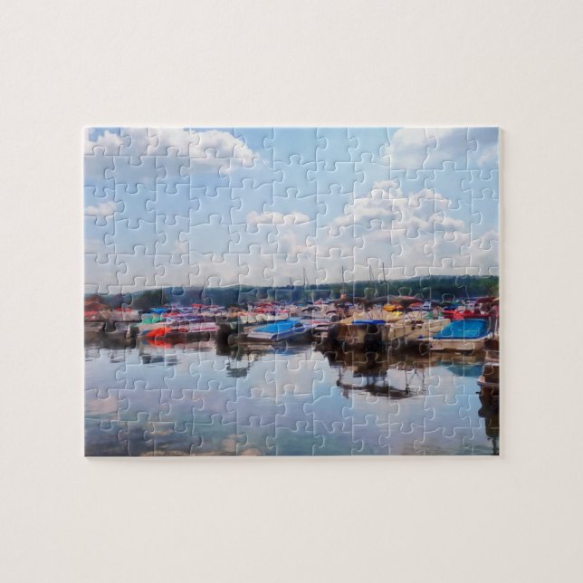 Puzzle Quai de la ville de Canandaigua (Horizontal)
