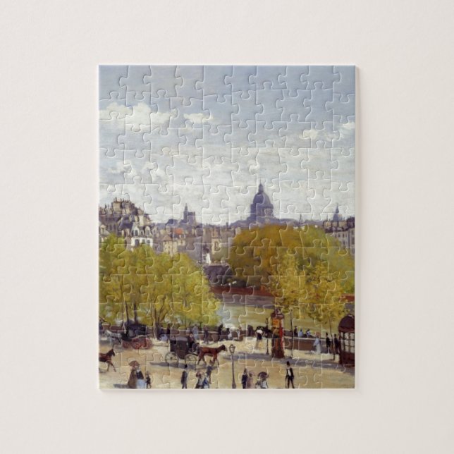 Puzzle Quai de Louvre, Paris par Claude Monet (Vertical)
