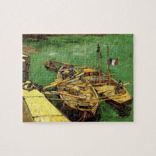 Puzzle Quai de Van Gogh avec des hommes déchargeant des p