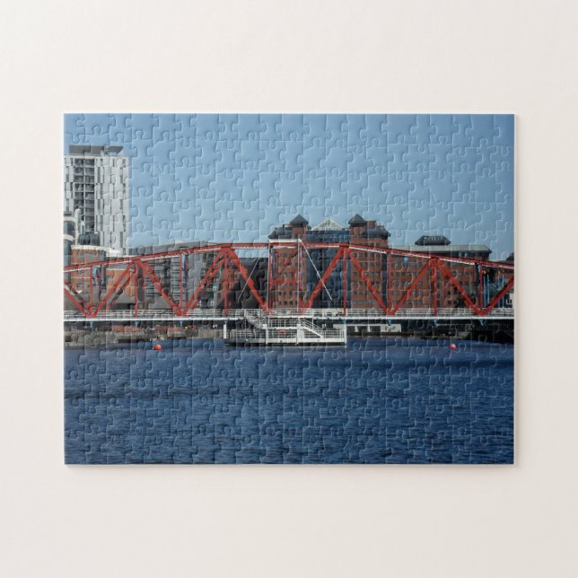 Puzzle Quais de Salford Manchester docks. (Horizontal)