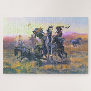 Puzzle Quand Blackfoot et Sioux se rencontrent CM Russell