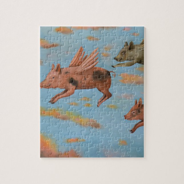 Puzzle Quand les porcs volent (Vertical)