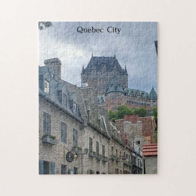 Puzzle quartier historique de la ville de Québec         (Vertical)