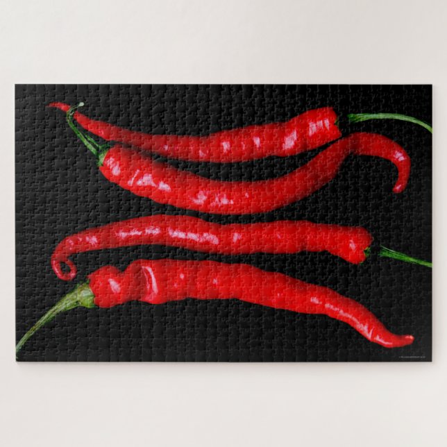 Puzzle Quatre chemises rouges 20x30 1014pc jpcna (Horizontal)