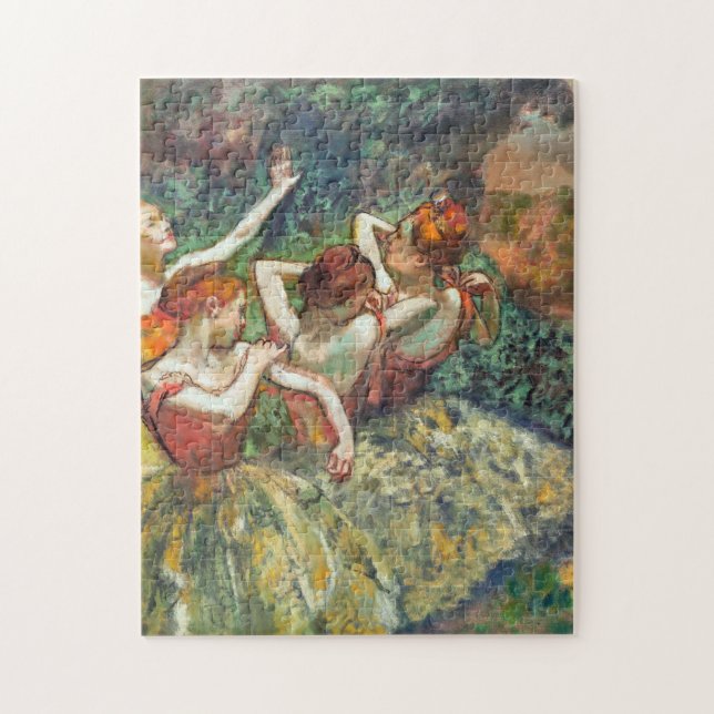 Puzzle Quatre danseurs par Edgar Degas (Vertical)
