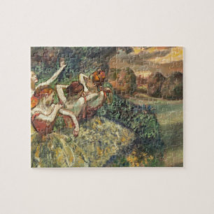 Puzzle Quatre danseurs par Edgar Degas, Classique Ballet 