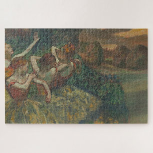 Puzzle Quatre Danseurs, Peinture impressionniste, Edgar D