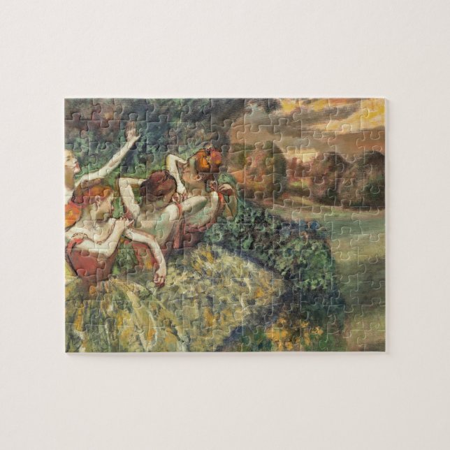 Puzzle Quatre Danseuses de Ballet d'Edgar Degas de Style  (Horizontal)