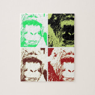 Puzzle Quatre gorilles