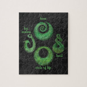 Puzzle Quatre symboles maoris