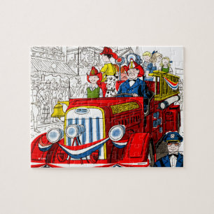 Puzzle Quatrième de défilé de juillet