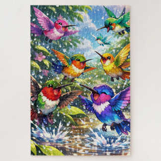 Puzzle Quebra-Cabeça (Puzzle) Festa na Chuva