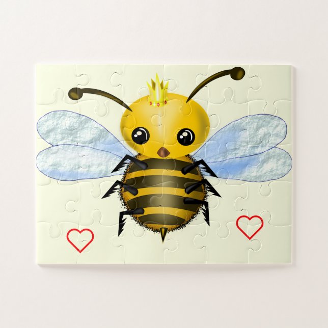 Puzzle Queen Bee (Horizontal)