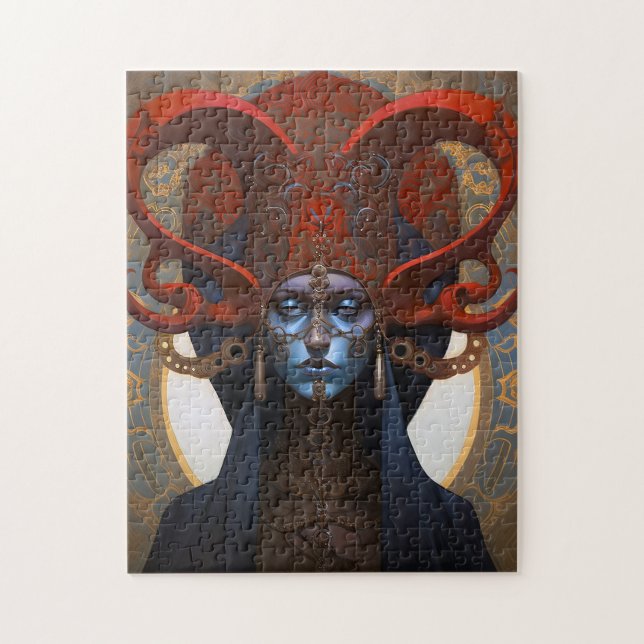Puzzle Queen Goddess Imaginaire Art (Vertical)
