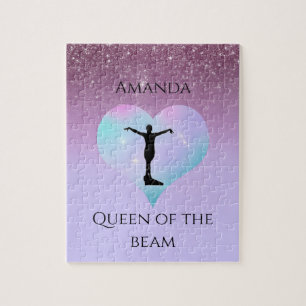 Puzzle Queen Of The Beam Gymnastique Purple Ombre Parties
