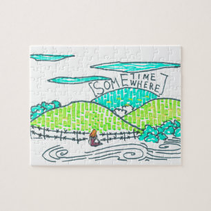 Puzzle Quelque part / Parfois