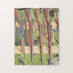 Puzzle Quelques Petites Armes 2ÈME GUERRE MONDIALE Sur Un