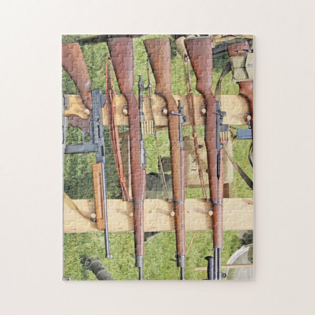 Puzzle Quelques Petites Armes 2ÈME GUERRE MONDIALE Sur Un (Vertical)