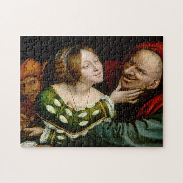Puzzle Quentin Matsys - Matched Lovers (Horizontal)