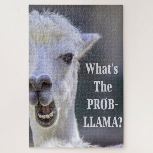 Puzzle Qu'est-ce que le Prob-Llama ? Jote Drôle LLAMA