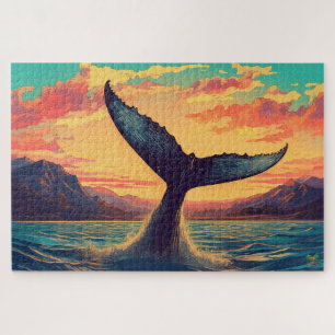 Puzzle Queue de baleine : Sunset Dive