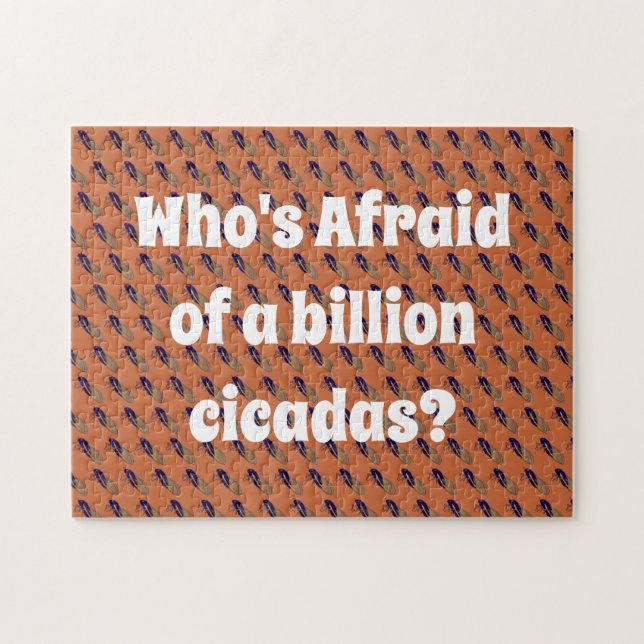 Puzzle Qui a peur d’un milliard de Cicadas ? (Horizontal)