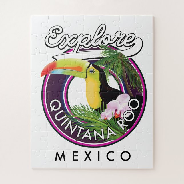 Puzzle Quintana Roo holbox plage mexique. (Vertical)