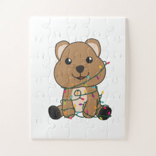 Puzzle Quokka Noël Neige Animaux d'hiver Quokkas