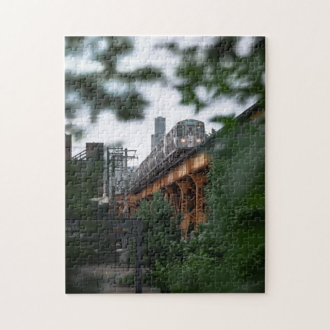 Puzzle quotidien du jigsaw/métros de jigsaw Puzzle (Vertical)