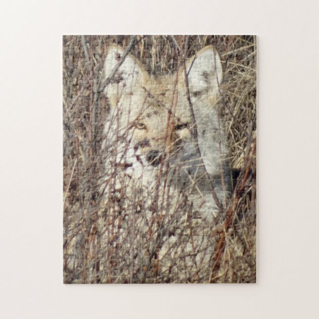 Puzzle R21 Coyote "Vous surveille" (Vertical)