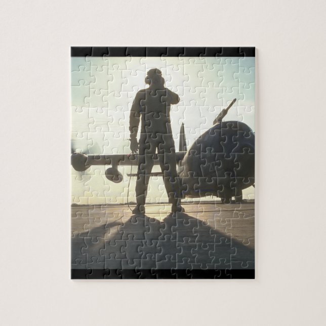 Puzzle R.A.F. Avions de C-130 Hercule Transport_Military (Vertical)