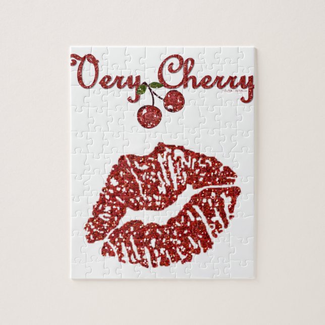 Puzzle RAB Rockabilly très Cherry Kiss (Vertical)