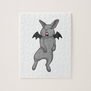 Puzzle Rabbit avec aile chauve-souris