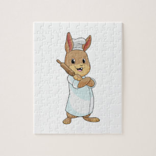 Puzzle Rabbit comme boulon avec broche