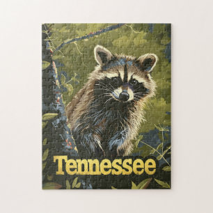 Puzzle Raccoon du Tennessee