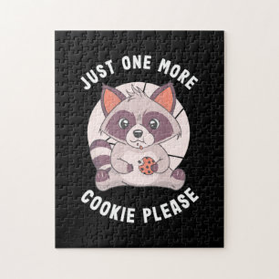 Puzzle Raccoon Lover Un Cookie De Plus S'Il Vous Plaît