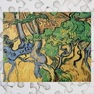 Puzzle Racines et troncs d'arbre par Vincent van Gogh