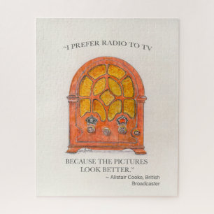 Puzzle Radio vintage