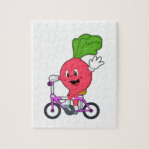 Puzzle Radish avec vélo