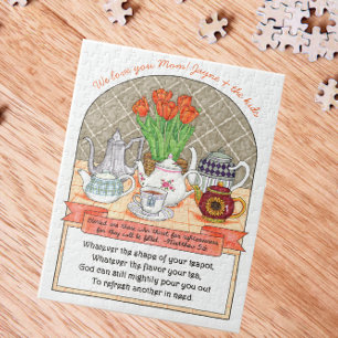 Puzzle Rafraîchir les théières Inspiration personnalisée